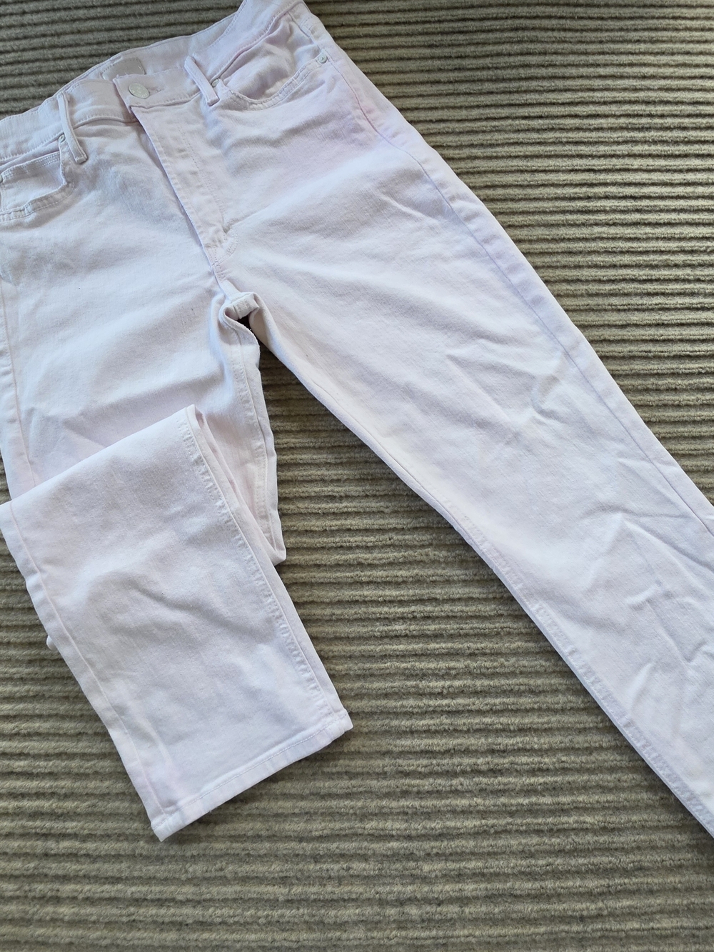 MOTHER THE MID RISE DAZZLER ANKLE Size 30 Wash Fairest Of Them All